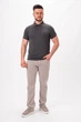 Футболка поло однотонная K.O.R 5012 Серый (gray) XL - изображение 2