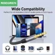 Кабель AUX Rocoren Mini Jack 3.5mm - 3.5mm (1 метр) (черний) - изображение 7