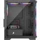 Корпус 1stPlayer x2-m-bk-4f1-ps-600fk-eu Black 600w - зображення 5
