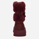 Женские угги с мехом Guess 987241372 36.5 Бордовые (1159860416) - изображение 3