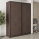 Шкаф-купе двухдверный MebelStar Комбо BG 2ДСП 180x60x240 см Дуб ристрето (MBS-10655) - изображение 1