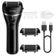 Електрична пемза для ніг Hoco HP90 electric foot dermabrasion device Black - зображення 7
