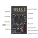 Мультиметр тестер Vkstar Dt-830b - зображення 3