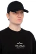 Кепка мужская чёрная хлопковая с логотипом компаса Stone Island - изображение 3