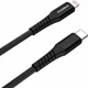 Кабель CHOETECH USB3.1 Type-C M-Lightning M, 1.0 м, PD 27W Black (XCL-1030-BK) - изображение 2