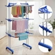 Складная сушилка для белья Сушилка для вещей 529 GARMENT RACK WITH WHEELS - изображение 5