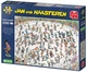 Puzzle Jumbo Jan van Haasteren Riding the Skate Bowl 2000 elementów 1110100324 (8710126003466) - obraz 3
