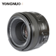 Объектив Yongnuo YN50mm F1.8N Nikon портретный - изображение 1