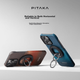 Магнитный держатель для телефона PITAKA, подставка для телефона, совместимая с MagSafe, кевларовый, универсальный, горизонтальный и вертикальный, ультратонкий, портативный, съемный, регулируемый по горизонтали и вертикали, Moon Rising - изображение 1