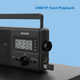 PHILIPS TAR3368 Вседіапазонне радіо Настільне радіо Цифрове багатофункціональне USB TF карта літній портативний напівпровідниковий динамік подвійного використання - зображення 6