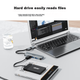 Acer Type-C/USB 3.0 концентратор, высокоскоростная док-станция расширения с четырьмя портами, удлинитель для телефона на ноутбуке и настольном компьютере, адаптер-конвертер из алюминиевого сплава - изображение 4