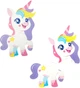 Puzzle Toi-Toys Little Stars Unicorn podłogowe z pianki 36 elementów 72487B (8714627025941) - obraz 4