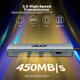 Адаптер Acer Type-C/USB на Ethernet, концентратор-розгалужувач, концентратор-спліттер, мережевий кабель для ноутбука, адаптер RJ45, конвертер, док-станція розширення для робочого столу - изображение 5