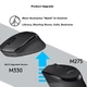 Мышь Logitech M330 Silent Wireless Black - изображение 8