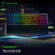 Razer V3 Jungle Spider, легка механічна ігрова клавіатура, кіберспортивна ігрова клавіатура, 104 клавіші, з підставкою для зап'ястя, RGB-підсвічування - зображення 1