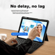 Чохол-клавіатура Zhisihui Bluetooth для Xiaomi Pad 5/5Pro 11-дюймовий, знімний магнітний силіконовий чохол з надтонкою клавіатурою та підсвічуванням смарт-тачпада, чорний - зображення 3