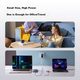 Комплект зарядного устройства ANKE Smart Display 140 Вт, с GaN-экраном, разъемом Type-C, поддержкой быстрой зарядки PD и мощностью 100 Вт, для телефонов Apple iPhone 17 и ноутбуков, серебристый. - зображення 4