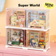 Rolife Super World Миниатюрный кукольный домик для самостоятельной сборки, набор строительных блоков, подарок на день рождения для девочек. - изображение 1