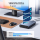 Зовнішній корпус для жорсткого диска Acasis USB 3.0, 3,5-дюймовий інтерфейс SATA, для настільних комп'ютерів та ноутбуків, зовнішній SSD/HDD накопичувач, корпус з алюмінієвого сплаву, EC-7351 - зображення 5