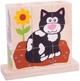 Układanka drewniana Bigjigs Toys Pets 10 elementów BB104 (691621531044) - obraz 3