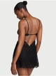 Мереживний пеньюар чорного кольору Victoria's Secret розмір M арт. 30122 - зображення 3