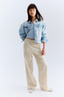 Брюки H&M пд11741 масляні 134 - изображение 1