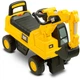 Толокар Toyz CAT Екскаватор Жовтий (5908310392844) - зображення 11