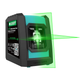 Лазерный уровень Mileseey L52G двухлучевый нивелир с зеленым перекрестным лазером автовыравнивание магнит - изображение 1