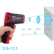Пирометр HABOTEST HT650C цифровой инфракрасный термометр -50–800°C EMS=0.1-1.00 DS=12:1 многолучевой лазер - изображение 6