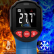 Пирометр SNAKOL SK-600Pro цифровой инфракрасный термометр -50–600°C EMS=0.1-1.00 DS=12:1 многолучевой лазер - изображение 6