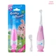 Электрическая зубная щетка Brush-Baby BabySonic от 0-3 лет розовая, звуковая - изображение 3