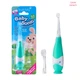 Электрическая зубная щетка Brush-Baby BabySonic от 0-3 лет бирюзовая, звуковая - изображение 4