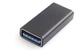 Переходник USB-мама на USB-мама черный - изображение 1