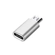 Переходник Type-C -мама на micro USB серый - изображение 2