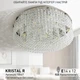 Люстра на 12 ламп ESLLSE KRYSTAL R E14 600x170 мм Хром - зображення 1