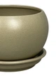 Керамический горшок для цветов Bowl Classic крошка 1,4 л капучино (Г01022) - изображение 2