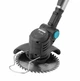 Набор аккумуляторных инструментов Krafftec KRA 808 96V 2 в 1 садовая коса и мини пила с бесщеточным двигателем для эффективного ухода за приусадебным участком обрезки веток и поддержания порядка в саду автономная техника для частных домов - изображение 6