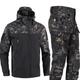 Костюм софтшел Чорний мультикам Soft Shell на флісі M - зображення 10