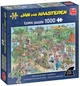 Пазл Jumbo Jan van Haasteren Big Garden Birdwatch 1000 элементов 1110100623 (8721017604440) - изображение 1