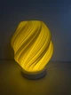 Настільна світлодіодна лампа "Хвиля" LED з USB жовтий - изображение 2