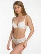 Комплект білизни бюстгальтер push-up і трусики 9406 Balaloum молочний 85B/XL - зображення 2
