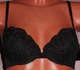 Комплект білизни бюстгальтер push-up і трусики 9406 Balaloum чорний 85B/XL - зображення 4