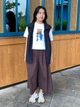 Брюки женские UNIQLO 535172485 L Коричневые (1159860445) - изображение 9
