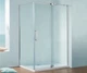 Душова кабіна без піддону KOER SR SC02-120x90x200-TR-01 прозоре скло EASY CLEAN 8мм хром (KR5354) - изображение 9