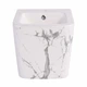 Биде подвесное Qtap Tern 520x350x330 мм, Marble QT17551303GMR - изображение 3