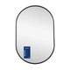 Дзеркало Qtap Scorpio (SC1) з LED-підсвічуванням Touch, з антизапотіванням, з димером, рег. темп кольору (3000-6500K) Black - зображення 4