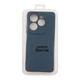 Чохол Premium Silicone Cover Full Camera (A) для Infinix Hot 40 Pro 08.Dark Blue - зображення 3