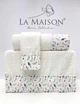 Подарочный набор полотенец La Maison 3 шт с ароматом Fira Ekru - изображение 3
