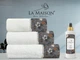Подарочный набор полотенец La Maison 3 шт с ароматом Nare Ekru - изображение 2