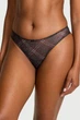 Комплект белья: бюстгальтер push-up и трусики стринг Victoria's Secret 70C/S Черный (144641) - изображение 4